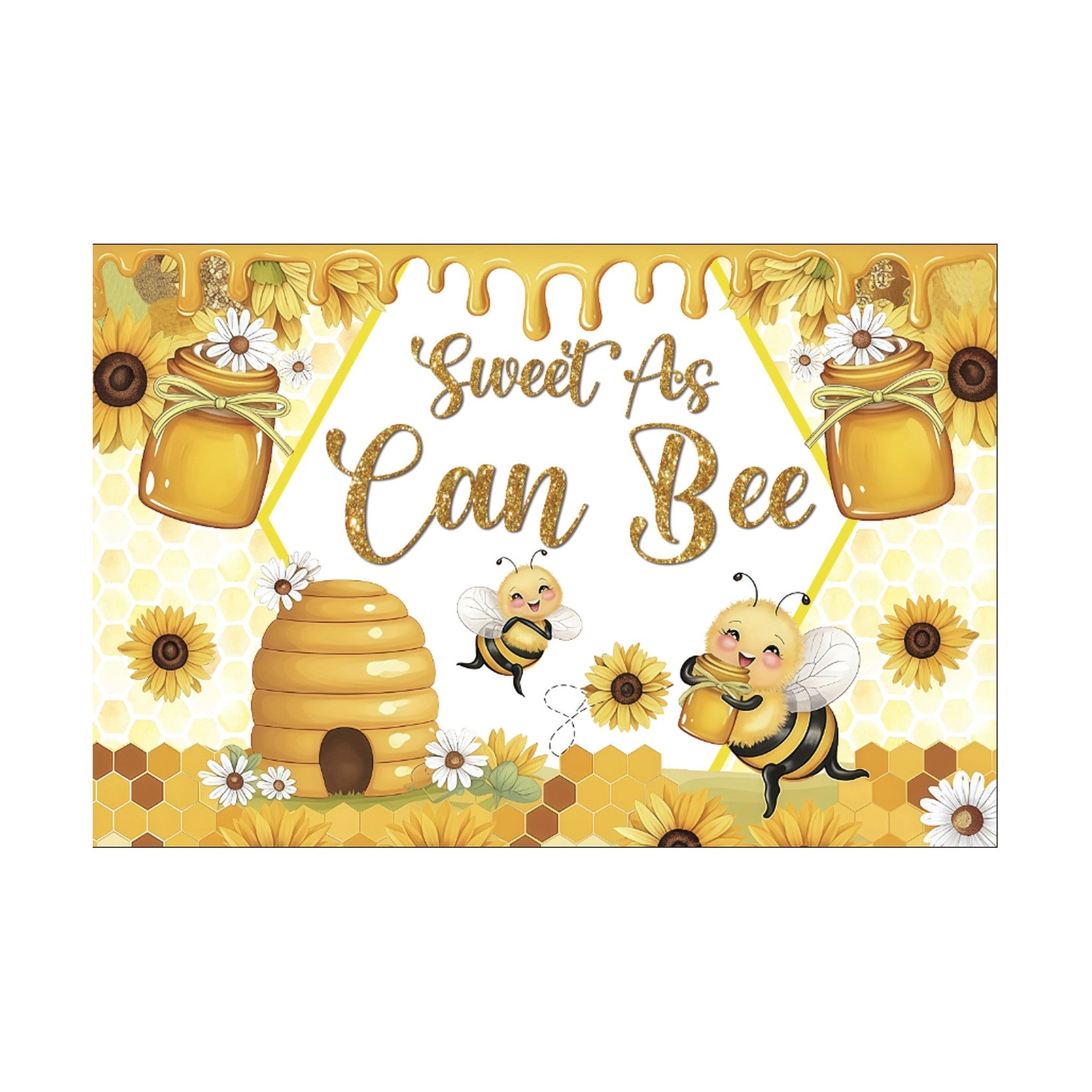 Backdrop Sweet As Can Bee